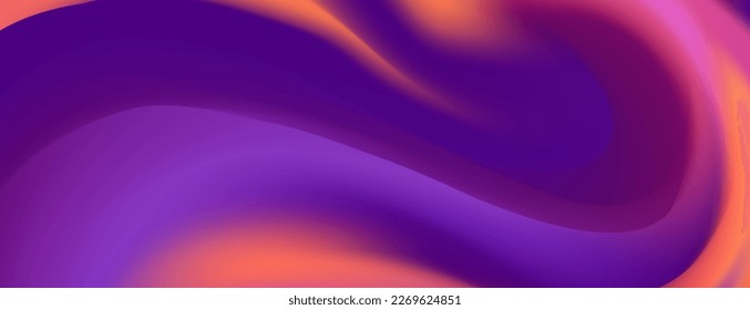 Anstract Purple Orange Gradient Mesh Banner Template. Diseño de fondo moderno. fondo del líquido. color líquido.Adecuado para sitio web, banners, fondos de pantalla, folletos, carteles