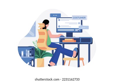 Answer Customer Chat From Home