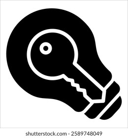 Answer Key Icon Element For Design