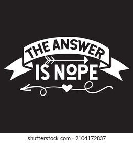 the answer is nope vector file svg