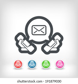 Answering machine icon