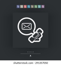 Answering machine icon