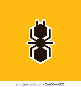 ant abstract logo modern style