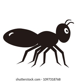 ant animals vector logo