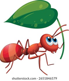 Arte do Ant - Modelo de vetor editável