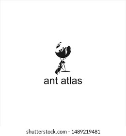 ant atlas logo design image