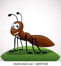 Ant cartoon character
