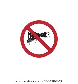 Ant cartoon icon and symbol vector illustration