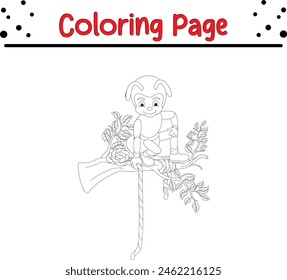 ant coloring page. Bugs and insect coloring book for children