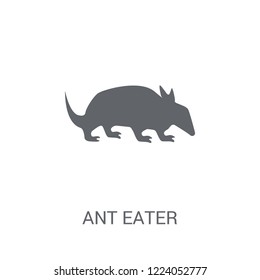 Ant eater icon. Trendy Ant eater logo concept on white background from animals collection. Suitable for use on web apps, mobile apps and print media.