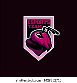 Ant eSport Logo Mascot Template