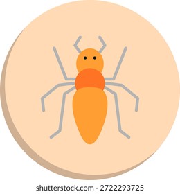Ícone de estilo de círculo plano do Ant