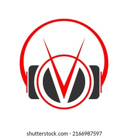 ant head and headset logo