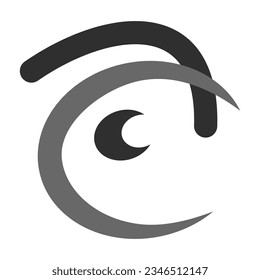 ant head letter A logo template
