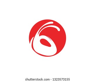 Ant head Logo template vector illustration design
