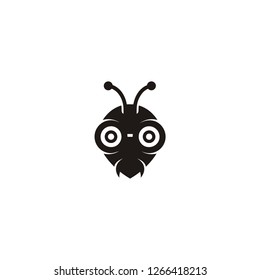Ant Head vector grapich logo