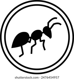 ant icon design eps 10 