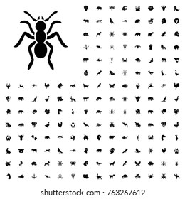 Ant icon illustration isolated vector sign symbol. animals icon set for web and mobile.