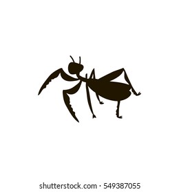 ant icon. sign design