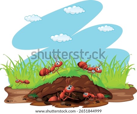 Ant Insect Icon – Flat Vector Design