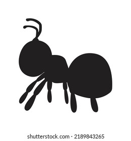 Ant Insect Silhouette Vector Symbol Outline