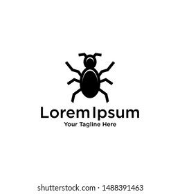 Ant. Logo design vector icon illustration download template
