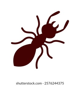 Ant logo icon design illustration