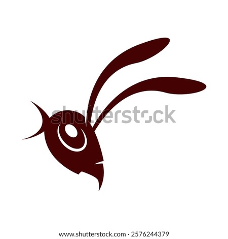 Ant logo icon design illustration