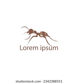ant logo illustration vector eps10