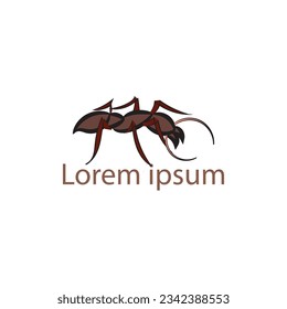 ant logo illustration vector eps10