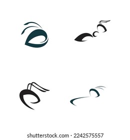 Ant Logo set  template vector illustration design