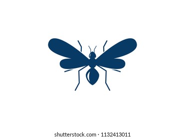 Ant Logo template vector illustration design