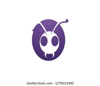 Ant Logo template vector illustration design
