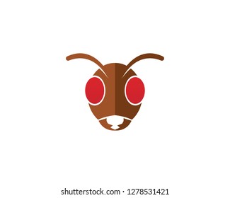 Ant Logo template vector illustration design
