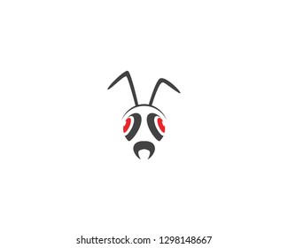 Ant Logo template vector illustration design
