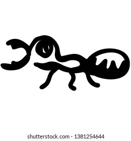 Ant Logo template vector illustration design