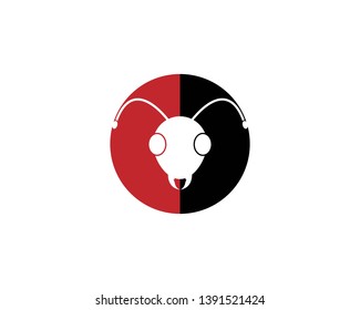 Ant Logo template vector illustration design - Vector