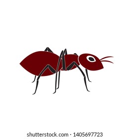 Ant  Logo template vector illustration design - Vector
