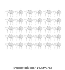 Ant  Logo template vector illustration design - Vector
