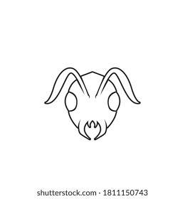 Ant Logo template vector illustration design