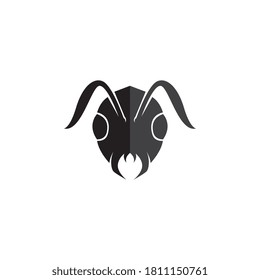 Ant Logo template vector illustration design