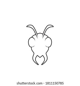 Ant Logo template vector illustration design