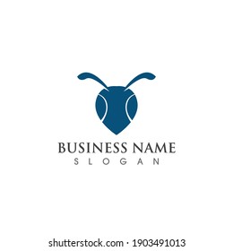 Ant Logo template vector illustration design
