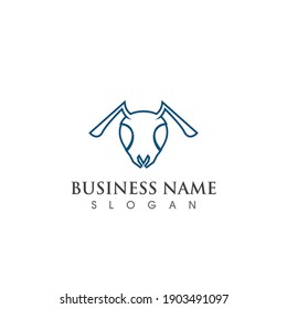 Ant Logo template vector illustration design