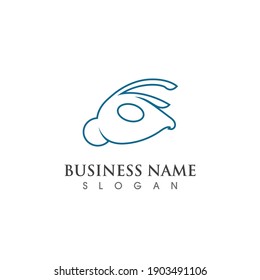 Diseño de ilustración vectorial de la plantilla de logotipo de hormiga