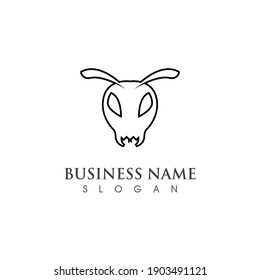 Ant Logo template vector illustration design