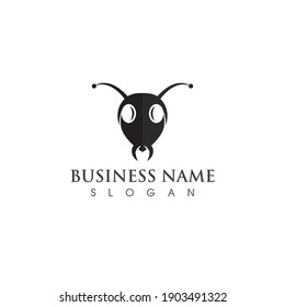 Ant Logo template vector illustration design