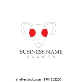 Ant Logo template vector illustration design