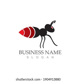 Ant Logo template vector illustration design