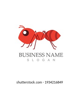 Ant Logo template vector illustration design